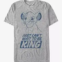 Футболка The Lion King Симба с нетерпением ждёт, когда станет королём.. Король Лев XS