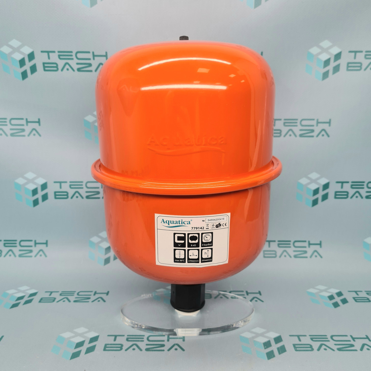 Бак для системи опалення циліндричний 8л AQUATICA (779142)