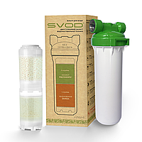 Фільтр "СВОД" СВОД-АС + Знезалізнення ST250/F5(L3/4) підключення - латунна різьба