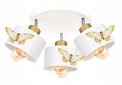 Люстра в дитячу кімнату LOFT MOTYLEK GOLD 3