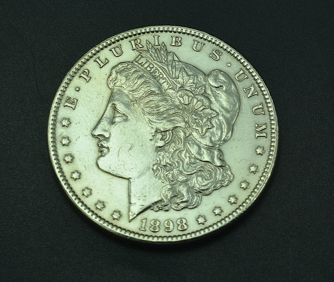 Срібна Монета США 1 долар 1898 р. Долар Моргана, фото 1