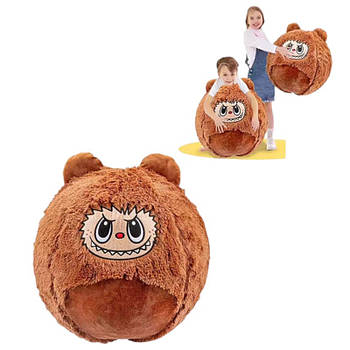 М'яч гумовий "Лабубу" BigCutePet (плюш, надувний, 50*50см) BB1882F-4
