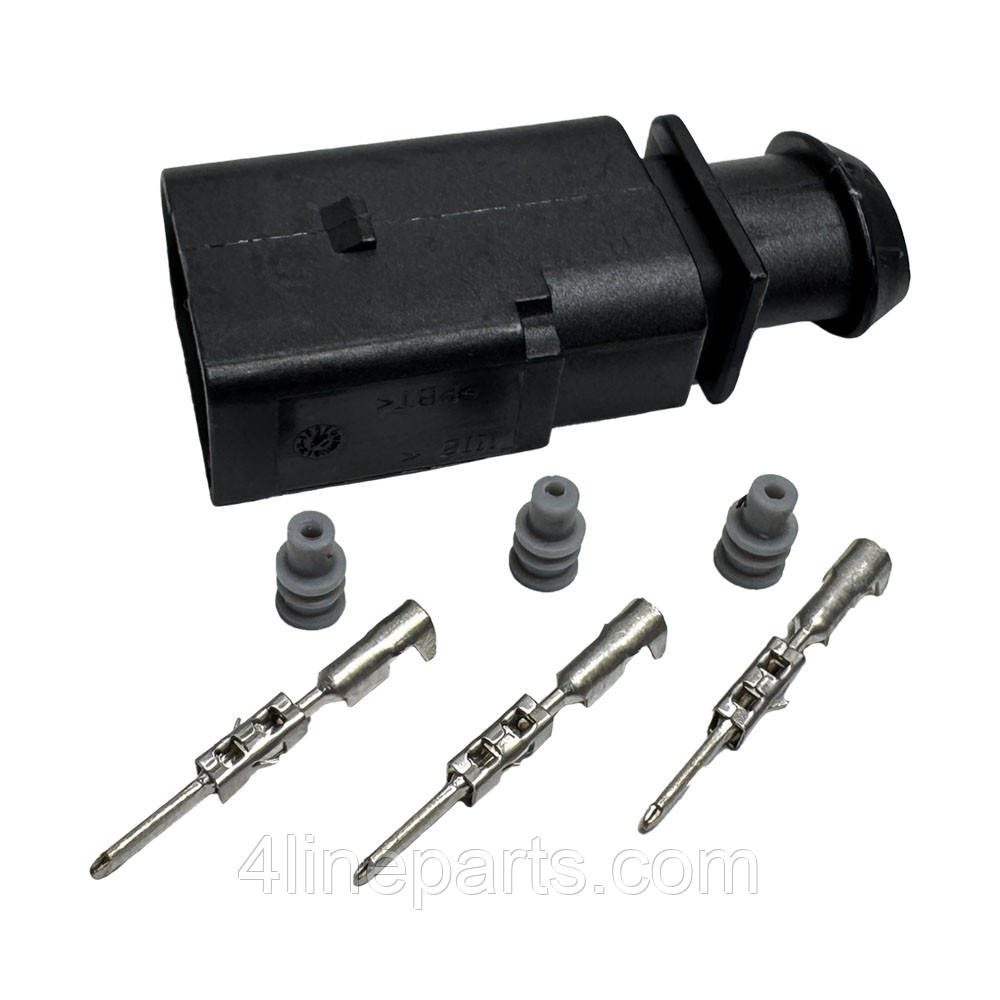 Фішка датчика тиску кондиціонера ID.4 Volkswagen 1J0820803 1J0973803 1813271-1, фото 1