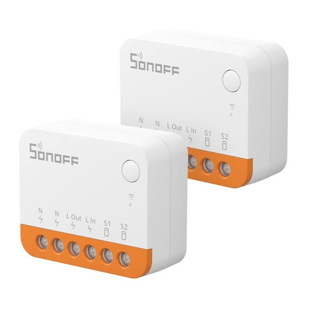 WiFi модуль Sonoff Mini R4 бездротовий контролер Wi-Fi реле sonoff з підтримкою home assistant (вимикач, eWeLink) Комплект 2 шт, фото 1