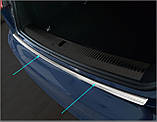 Захисна накладка на задній бампер для Audi A5 Sportback 2009-2016 (нерж.сталь), фото 7