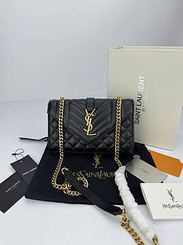 Yves Saint Laurent Envelope Black Gold