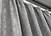 Штори жакард (2шт. 1,5х2,7м.) колекція "Sultan YL" Туреччина. Колір сірий. Код 1212ш 33-0037, фото 9