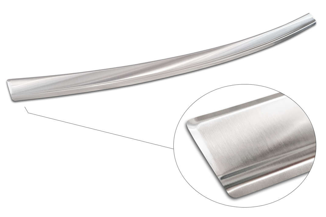 Захисна накладка на задній бампер для Audi A5 Sportback 2009-2016 (нерж.сталь), фото 1