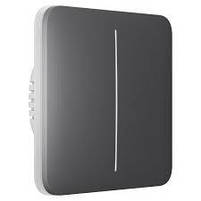 SoloButton ( 2-gang) кнопка для вимикача LightSwitch AJAX graphite, фото 3