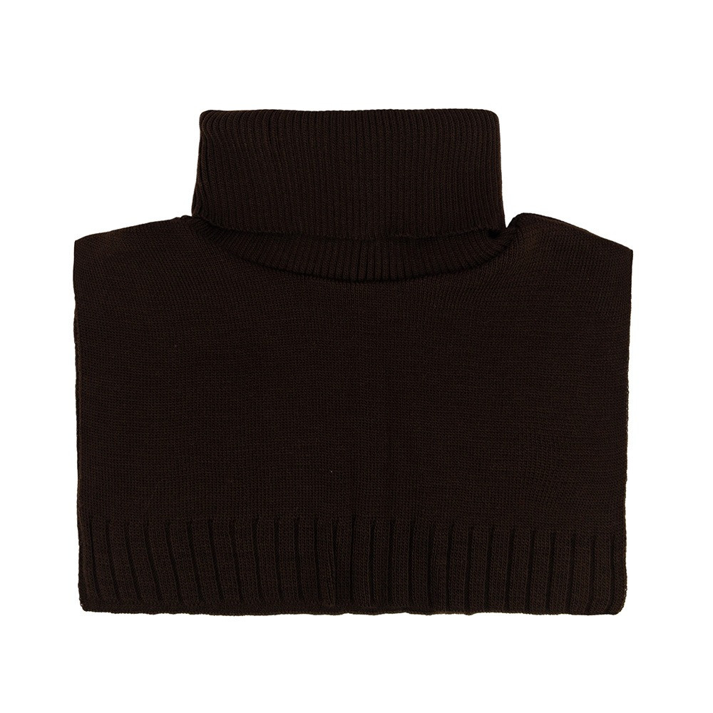 Манишка на шию Luxyart one size для дітей і дорослих коричневий (KQ-1020)