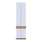 Шафа для одягу Doros Сола Дуб Сонома/Білий ДСП 60х40х215 (44900344), фото 3