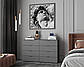 Комод Doros Рон 8 Графіт 8 Шухлядок, фото 2