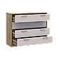 Комод Doros Ронді Дуб Артізан/Кашемір 4 шухляди, фото 5