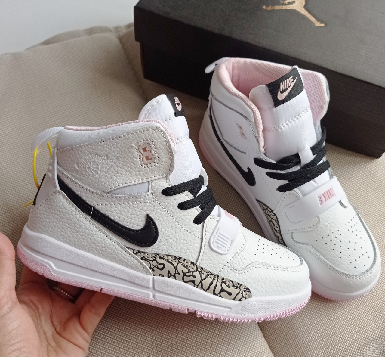Дитячі демісезонні кросівки Nike Jordan legacy 312 mid cheap, фото 1