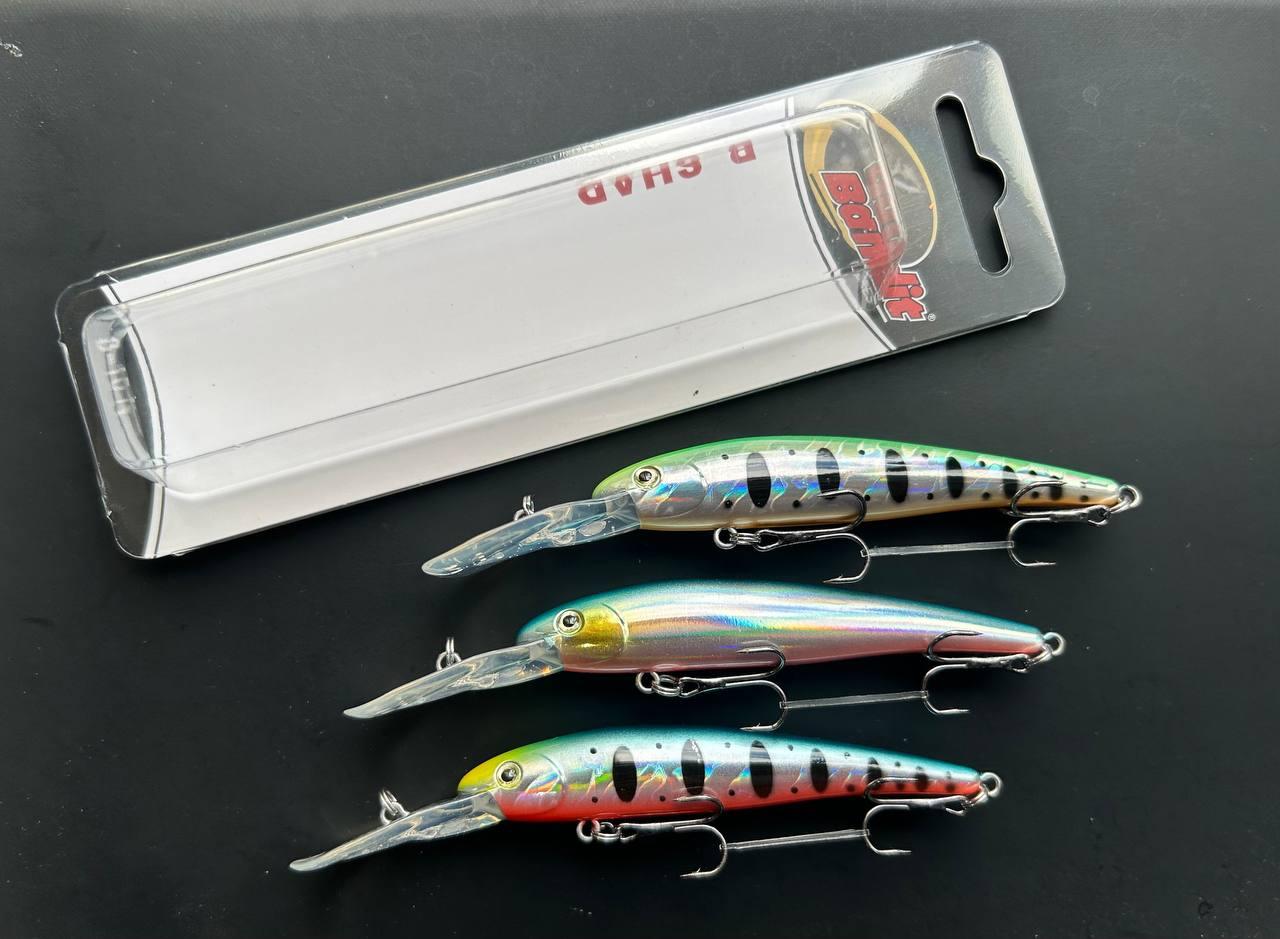 Набір Воблерів Bandit B-Shad Walleye Deep 90mm 9.5g 3шт, фото 1