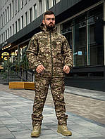 Тактична форма хижак зсу, армійська форма soft shell на флісі, демісезонна форма хижак