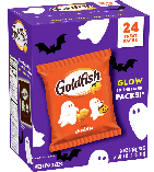 Крекери у формі золотих рибок Pepperidge Farm Goldfish Halloween Edition Cheddar Crackers 24шт 510г, фото 2