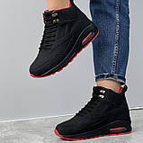 Кросівки жіночі зима на хутрі чорні стильні (12841632), фото 7