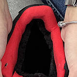 Кросівки жіночі зима на хутрі чорні стильні (12841632), фото 8