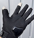 Моторукавички Vemar чорні з жорстким захистом (M, L, XL, XXL) – літні універсальні, фото 4