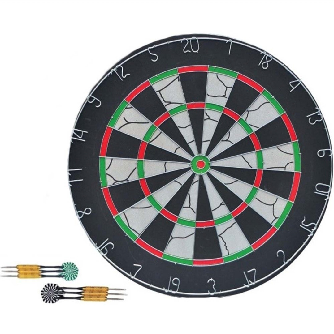 Мішень для гри в дартс із флока діаметр 45 см