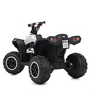 Дитячий електроквадроцикл 4959EBLR 12V з пультом 2.4G, EVA-колесами та шкіряним сидінням, фото 3