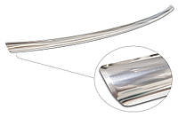 Захисна накладка на задній бампер для Audi Q2 рестайл 2020-2026 (нерж.сталь)