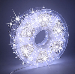 Xmas Гірлянда біла від USB пульт ДК 30m