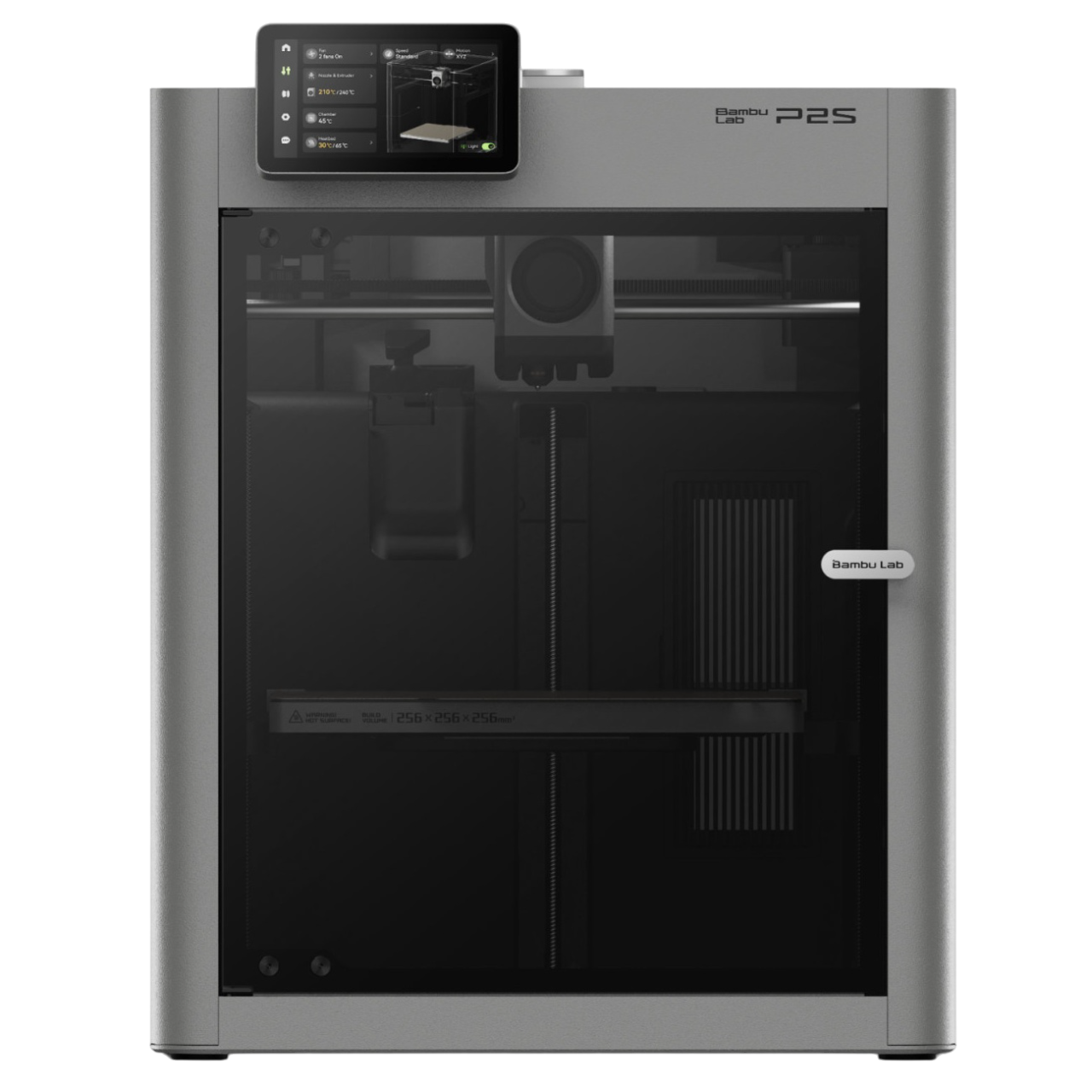 3D-принтер Bambu Lab P2S (PF004-U), 256*256*256mm, 600mm/s, H300°C, B110°C, PMSM Servo, 5" IPS screen, 8GB EMMC+USB, Wi-Fi, фото 1