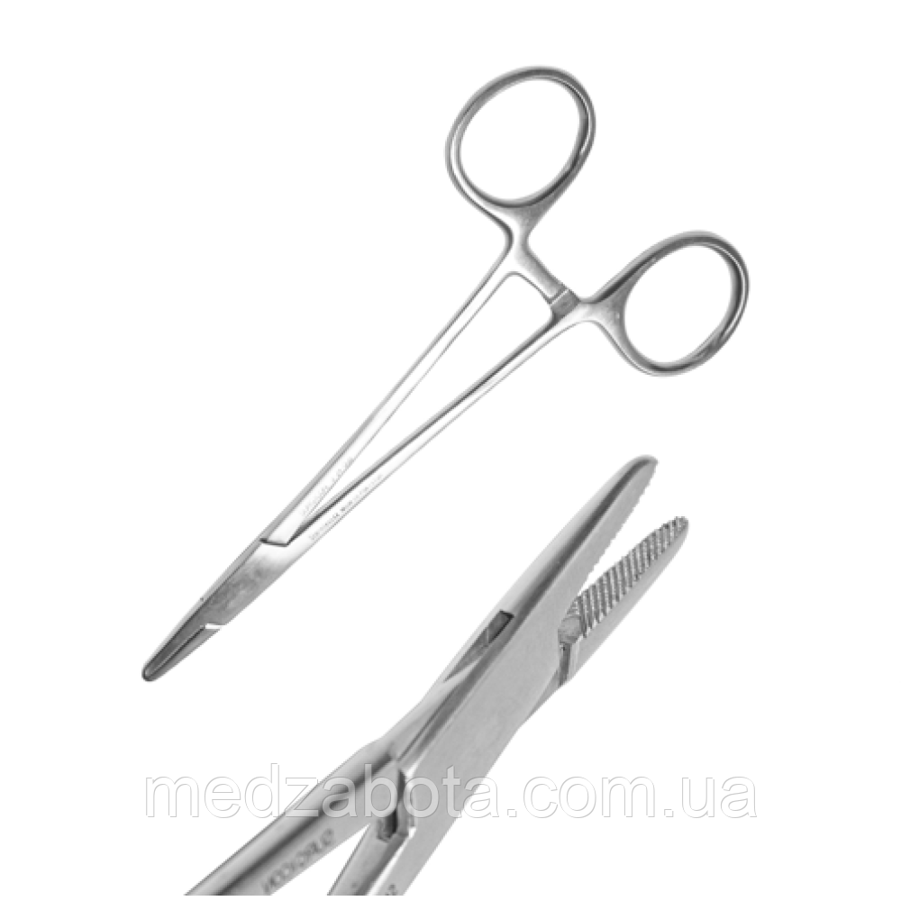 Голкотримач 140мм по Heger-Baumgartner (Surgicon) J-24-008, фото 1