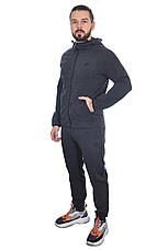 Костюм спортивний чоловічий Nike темно-сірий, фото 3