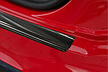 Захисна накладка на задній бампер для Audi Q2 рестайл 2020-2026 (чорна нерж.сталь), фото 3