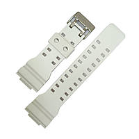 Оригінальний ремінець Casio g shock GA-100/110 білий матовий
