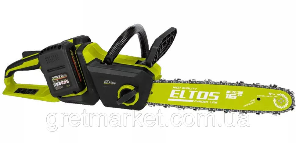 Акумуляторна пила ланцюгова Eltos АПЦ-40А/16"-4, фото 1