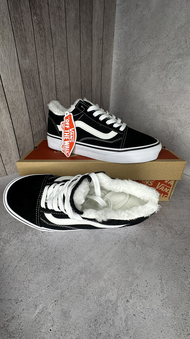 Vans Old Skool Classic White Black Winter