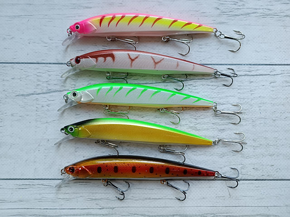 Воблер міноу Rerange 130SP 130 мм / 21гр Набір 5шт, фото 1