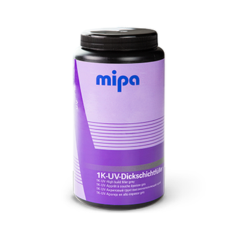 Грунт для УФ-випромінювання Mipa 1K UV Dickschichtfüller 1 л (високонаповнювальний)