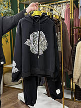 Шикарний жіночий костюм, тканина "Трикотаж" 52/54, 56/58 розмір 52/54, фото 4