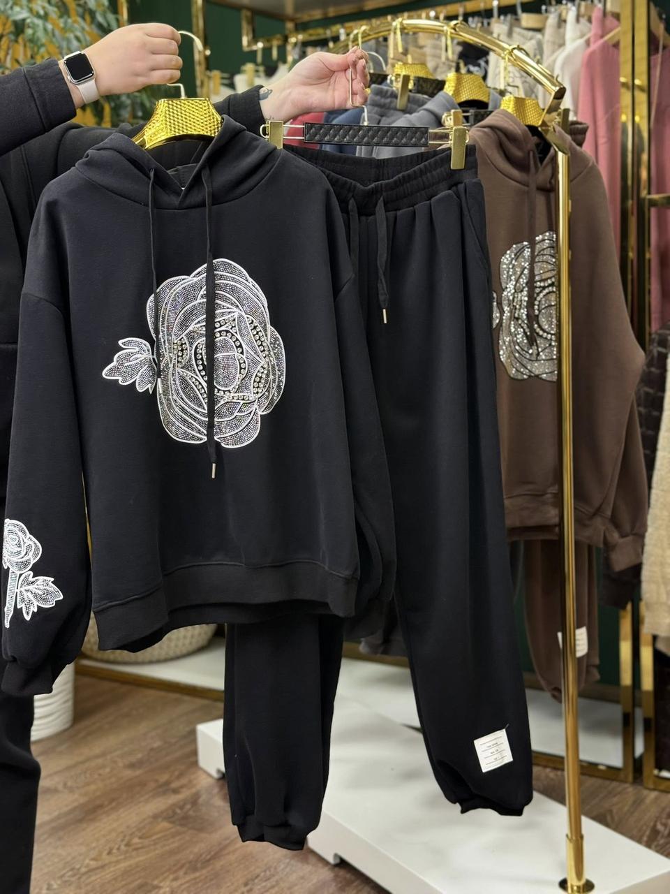 Шикарний жіночий костюм, тканина "Трикотаж" 52/54, 56/58 розмір 52/54