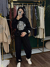 Шикарний жіночий костюм, тканина "Трикотаж" 52/54, 56/58 розмір 52/54, фото 2