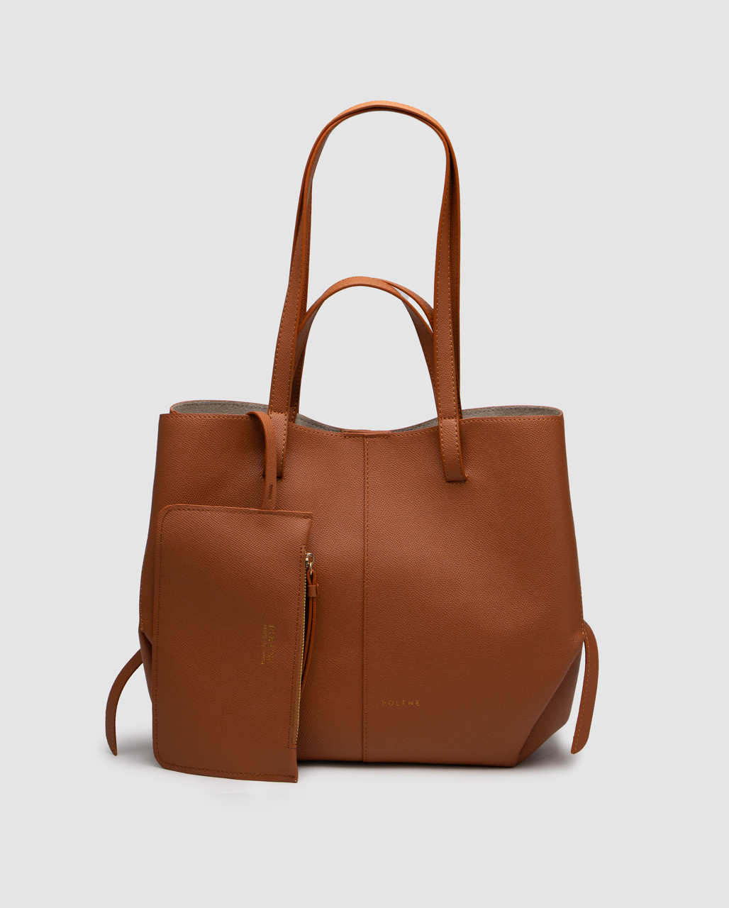 💎 Polene Cyme Edition Textured Camel (нюанс) 37 х 28 х 12 см, фото 1