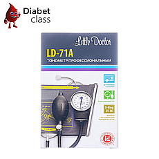 Тонометр Little Doctor LD-71A механічний із вбудованим стетоскопом