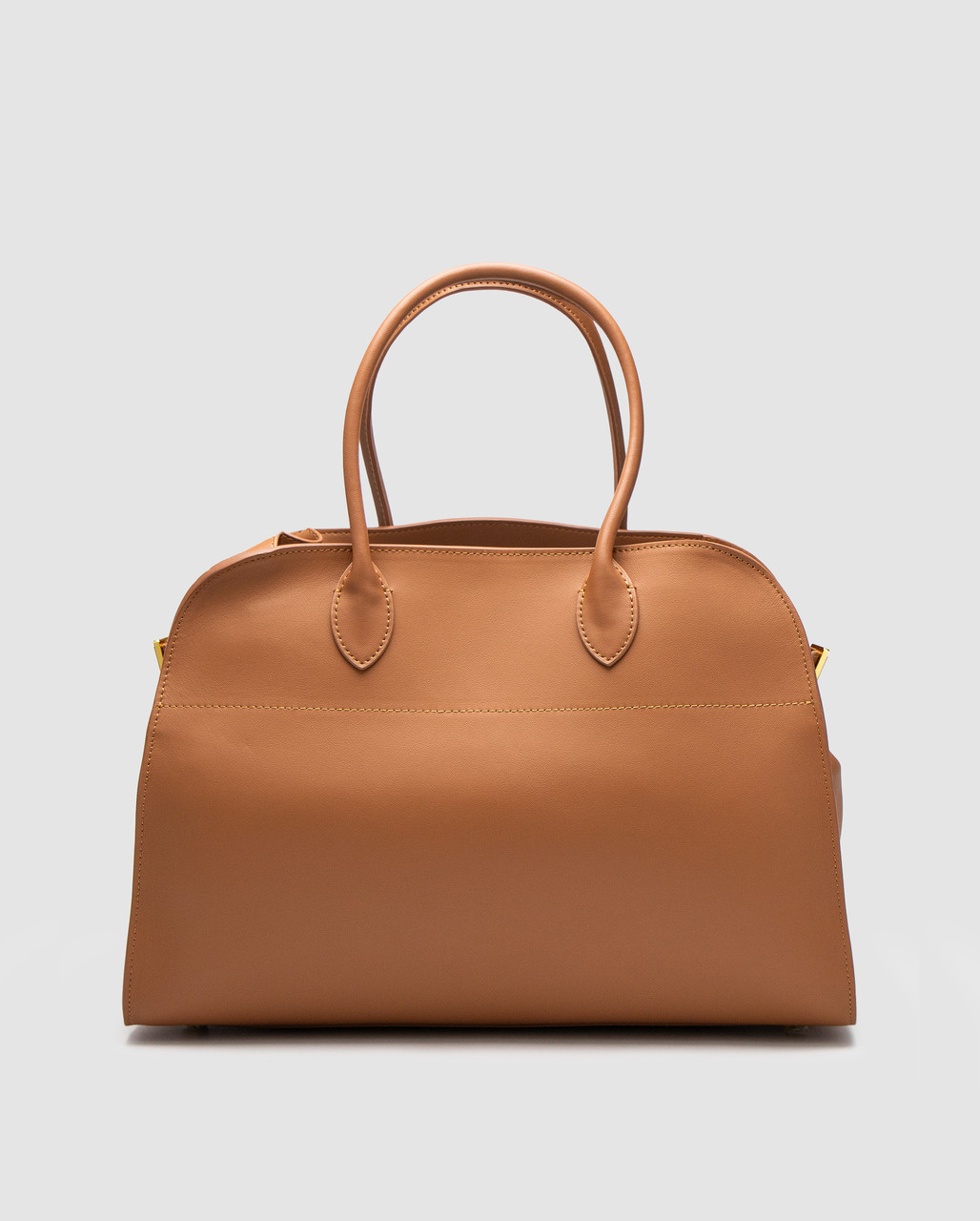 💎 The Row Soft Margaux 39 Bag in Leather Ginger 39 х 28 х 20 см, фото 1