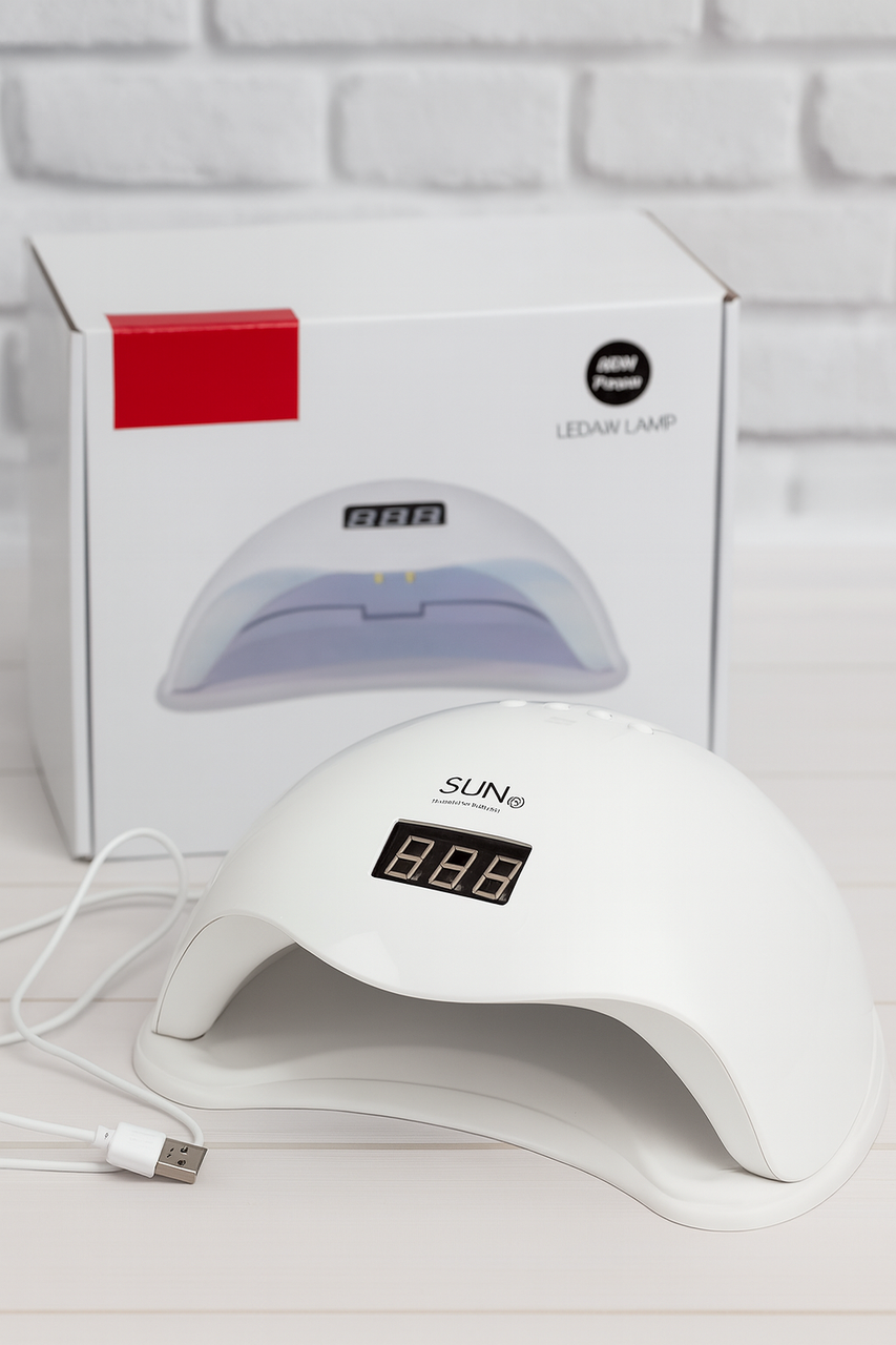 Лампа для манікюру SUN5 USB 48 W — UV/LED-лампа для гель-лаку та педикюру, фото 1