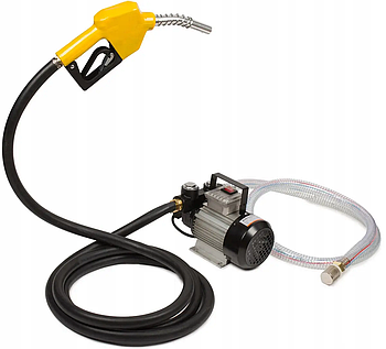 Насос з пістолетом і шлангом для палива 70л/хв 220В Silver S10925