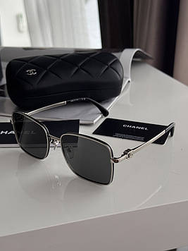 😎 Chanel Black/Silver 2219 C.418 S 56/18/142 56/18/142