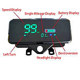 Дисплей РК для електроскутера 48V-72V цифровий лічильник із замком, фото 6