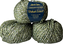 Mohair Lurex Avanti Yarn-1047 оливковий серпанок