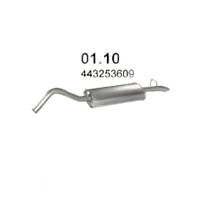 Глушник Audi 100 (1982-1990) ТМК