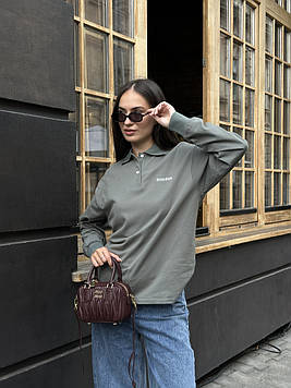 👕 Miu Miu Cotton Piqué Polo Shirt Green S